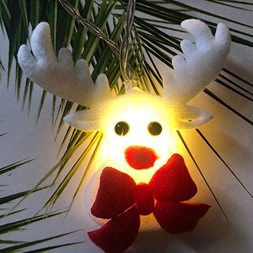 ML LOOK Christmas Snowman String Lights