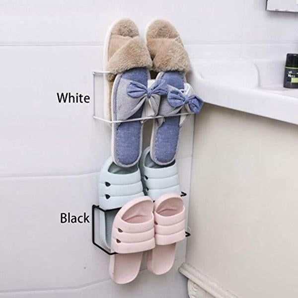 Multilayer Wall Receives Shoe Rack