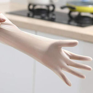 Rubber Dishwashing Gloves