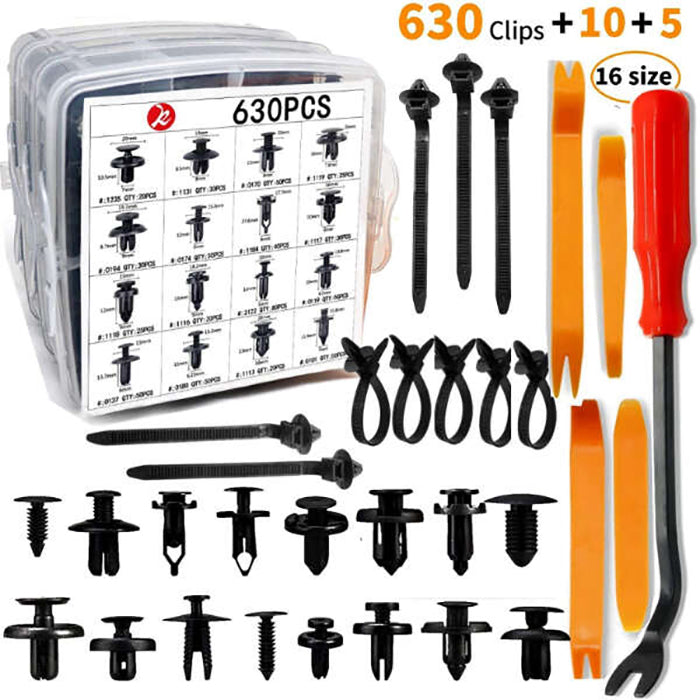 Auto Rivet And Screwdriver Set