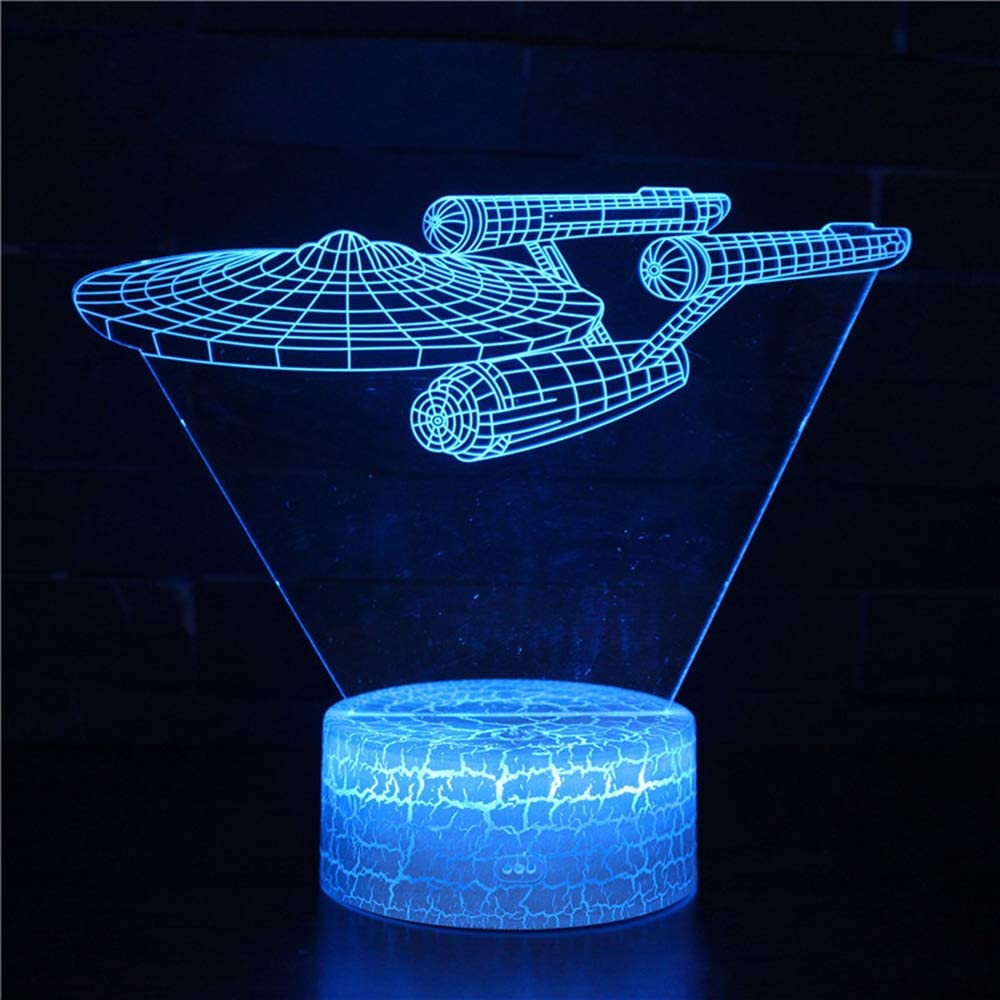 TEBOCR 3D Star Wars Creative LED Night Light