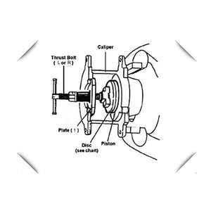 Caliper Piston Tool