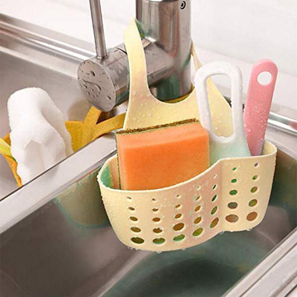 Adjustable Press-button Storage Basket