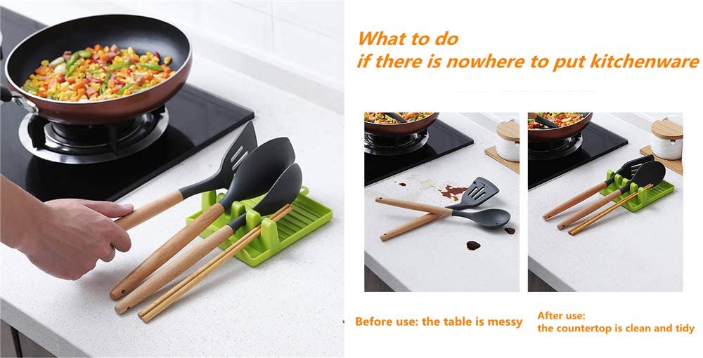 Silicone Heat-resistant Cutlery Rack