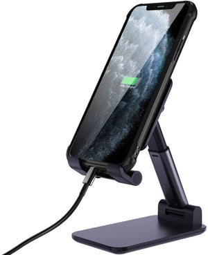 Lazy phone folding stand