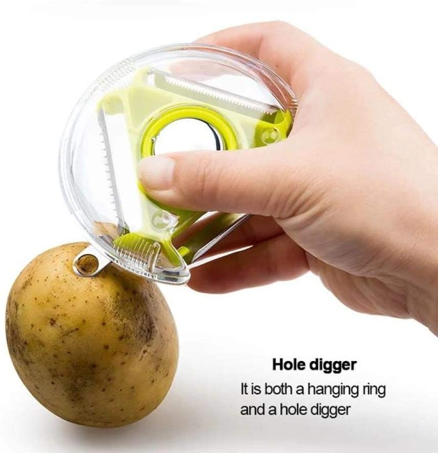 3 In 1 Rotating Multifunctional Peeler