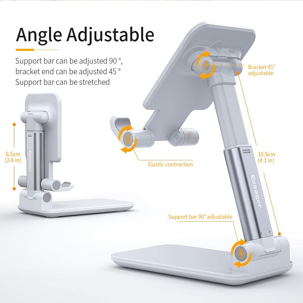 Lazy phone folding stand