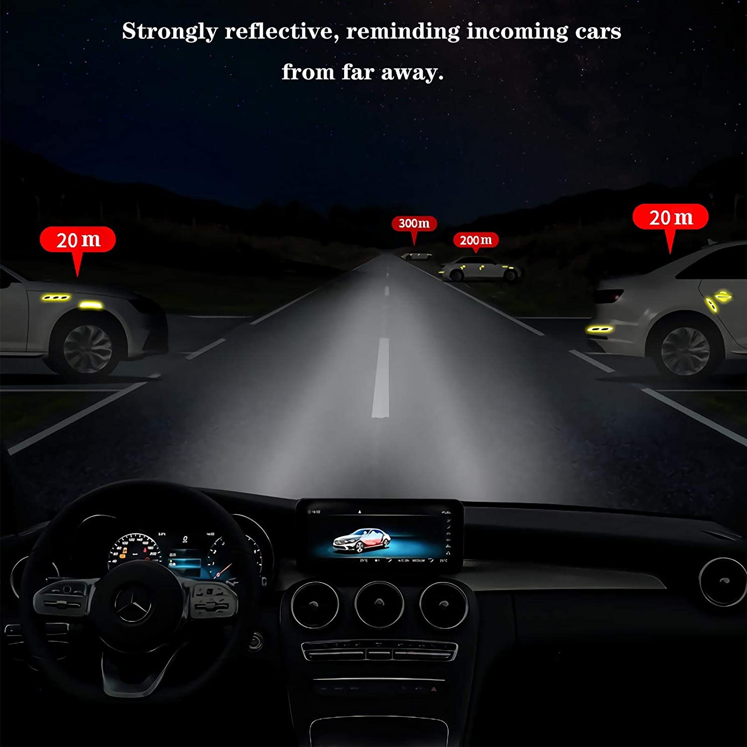 Car Reflective Warning Anti-collision Strip