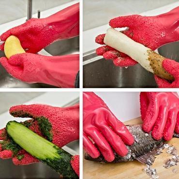 Vegetable Cleaner Gloves