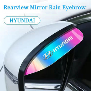 Car Colorful Rearview Mirror Rain Eyebrows✨2 Pcs✨