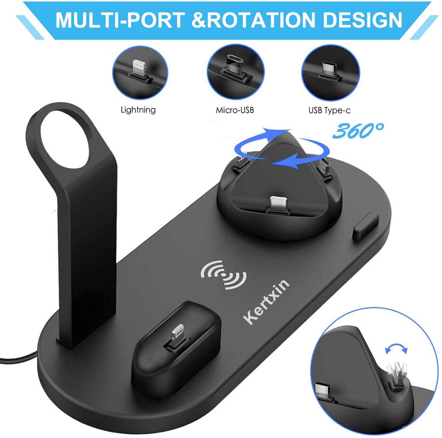 4 in 1 Wireless Charging Station