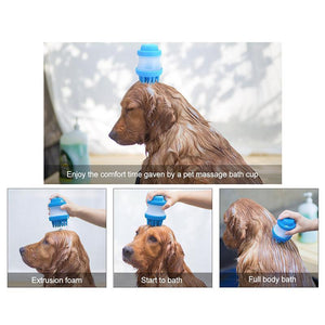 Pet Bathing Massage Brush