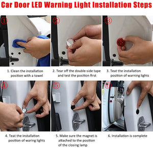 Car LED Flashing Anti-collision Door Light