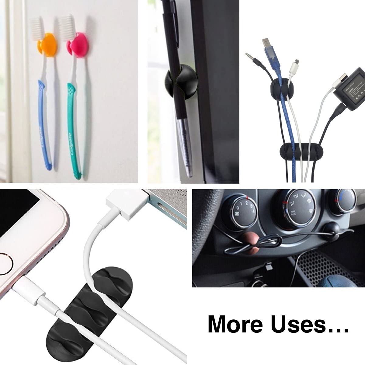 Multipurpose Cable Clips Holders