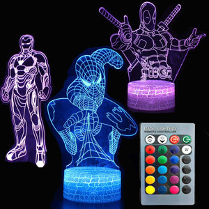 TEBOCR 3D Star Wars Creative LED Night Light