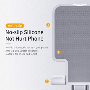 Lazy phone folding stand