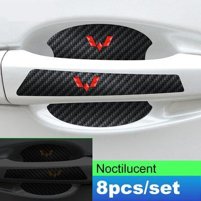 Carbon Fiber Laser Car Door Bowl Protective Film🎉8Pcs🎉