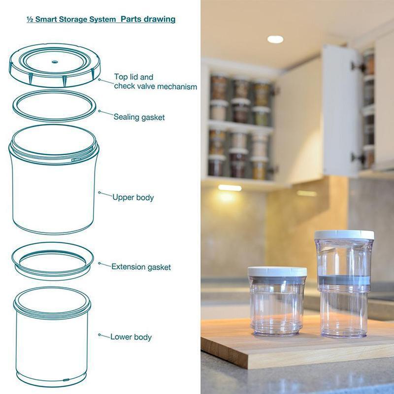 Adjustable Food Storage Container(2 Pcs)