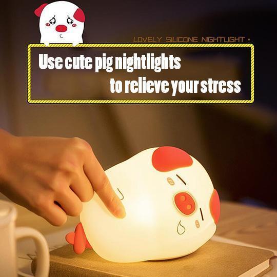 Cute Pig Night Light
