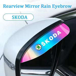 Car Colorful Rearview Mirror Rain Eyebrows✨2 Pcs✨
