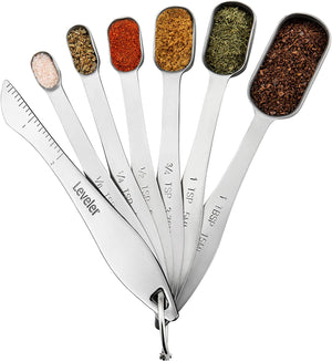 Scaled spoon set