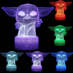 TEBOCR 3D Star Wars Creative LED Night Light