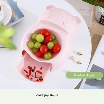 Lazy Fruit Bowl & Garbage Storage