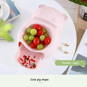 Lazy Fruit Bowl & Garbage Storage