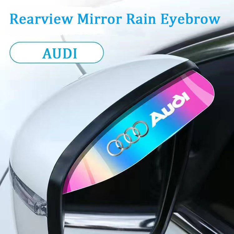 Car Colorful Rearview Mirror Rain Eyebrows✨2 Pcs✨