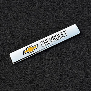 Creative 3D Personalized Car Metal Decoration Stickers 2Pcs