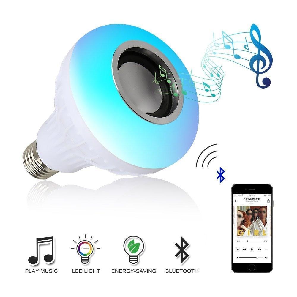 Smart LED Light - 13 Colors, Energy Saving, & Plays Music!