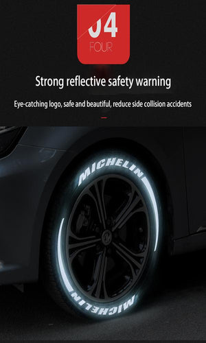 3D Stereo Luminous Tire Sticker