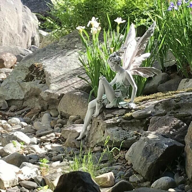 Flower Fairy Elf Statue （ Mothers Day Gift）