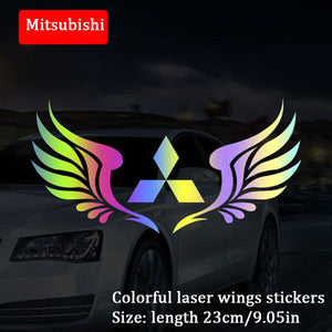 LAST SALE🔥49% OFF🔥3D Color Laser Reflective Car Sticker✨4PCS✨