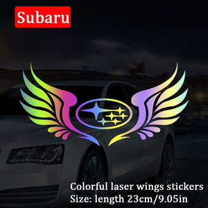 LAST SALE🔥49% OFF🔥3D Color Laser Reflective Car Sticker✨4PCS✨