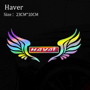 LAST SALE🔥49% OFF🔥3D Color Laser Reflective Car Sticker✨4PCS✨