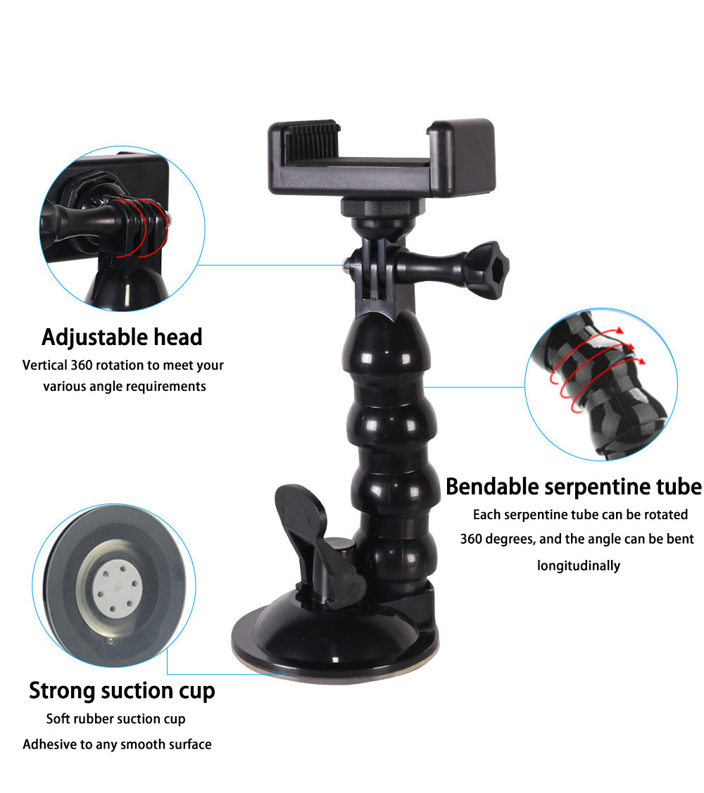 Snake Car Mobile Phone Holder Suction Cup Type