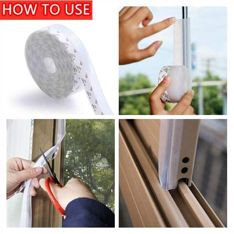 Weatherproof door and window sealing strip (5M)