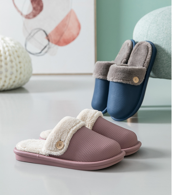 Removable lining indoor home shoes