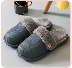 Removable lining indoor home shoes