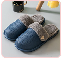 Removable lining indoor home shoes