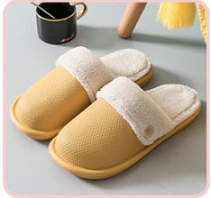 Removable lining indoor home shoes