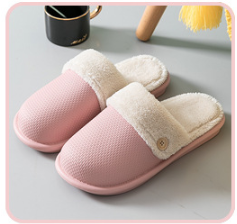 Removable lining indoor home shoes