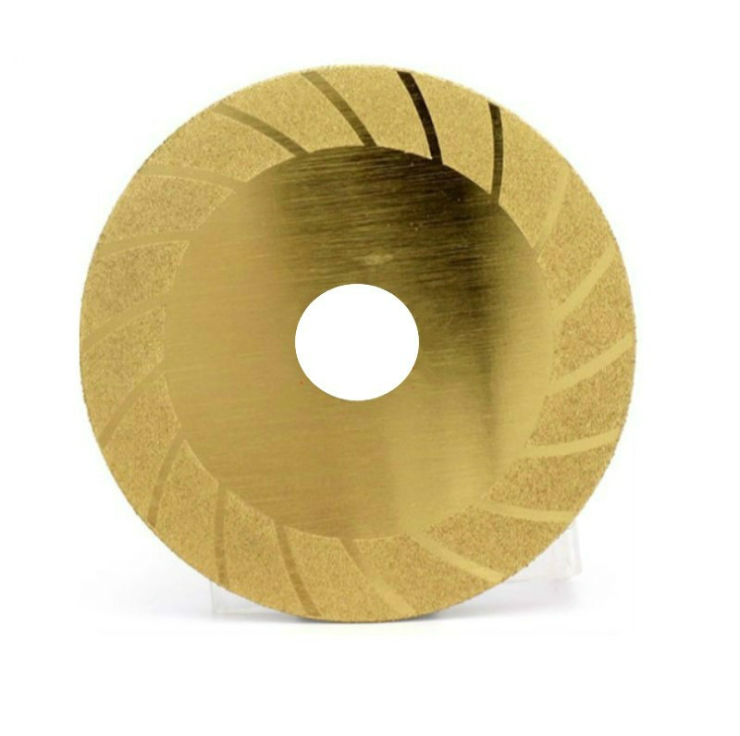 Electroplated diamond circular saw blade