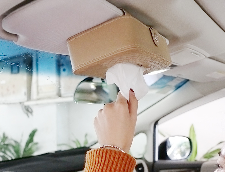 Car tissue box