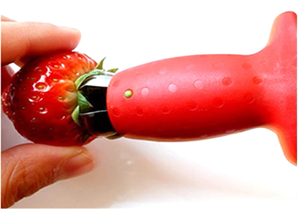 Strawberry pedicle remover