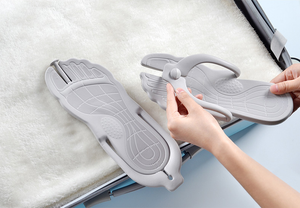 Portable detachable flip flops travel slippers