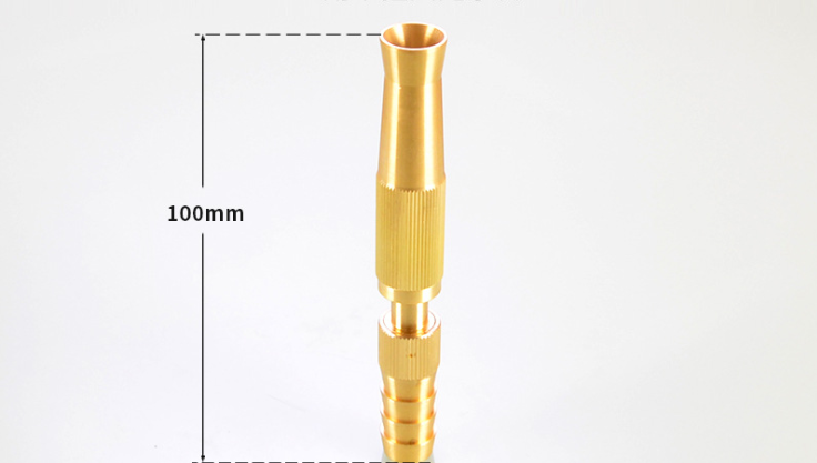 Copper direct injection high pressure nozzle