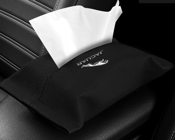 Car suede tissue box