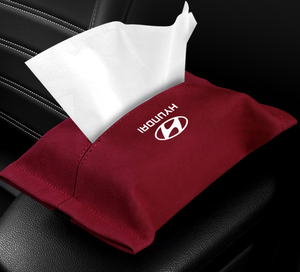 Car suede tissue box